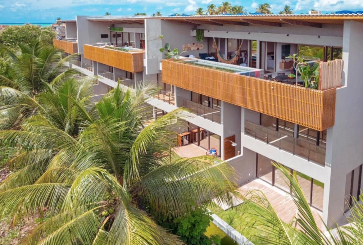 Milagres Hospedagens - Praia E Vista Coqueiros São Miguel dos Milagres Εξωτερικό φωτογραφία